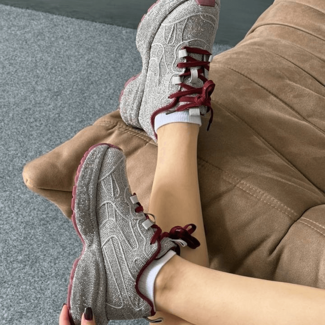 Baskets Diamond Balenciaga Gris