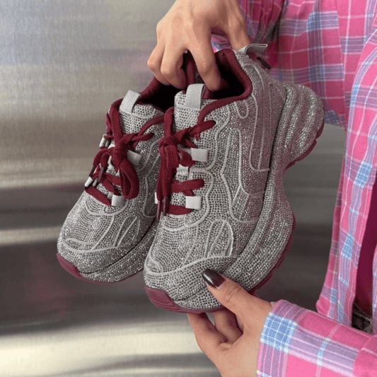 Baskets Diamond Balenciaga Gris